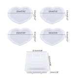 5Pcs Irregular Edge Silicone Coaster Holder Mold DIY Home Decor