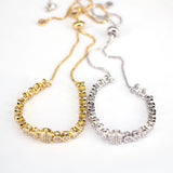 5Pcs Silver CZ Tennis Bracelet for Women Wedding