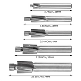 5Pcs HSS Counterbore End Milling Cutter -M8 Pilot Slotting Tool