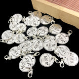5Pcs Hand Greek Sorority Letter Charms Women Accessories