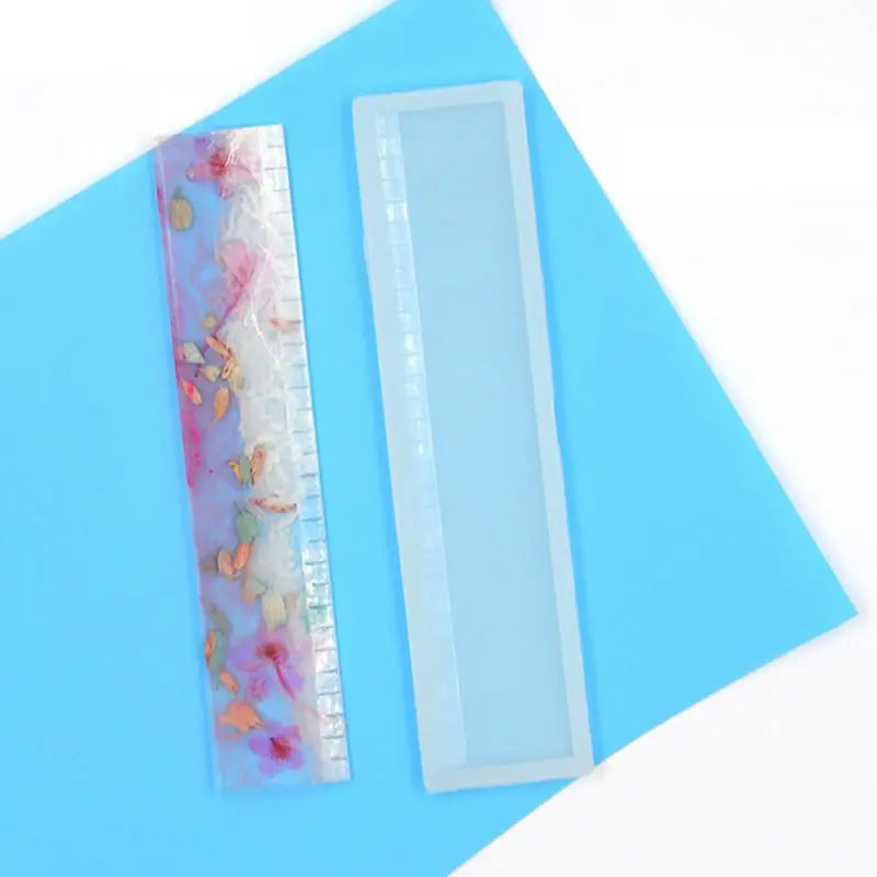 5Pcs Silicone Straight Ruler Resin Mold Art Resin Casting Tools