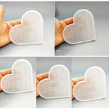 5Pcs Heart Photo Frame Drop Glue Molds Love Wall Decoration Silicone Mold