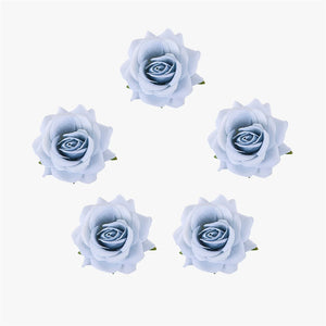 5Pcs Rose Cloth Artificial Flower Wedding Party Home Decoration DIY Accessories