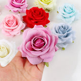 5Pcs Rose Cloth Artificial Flower Wedding Party Home Decoration DIY Accessories