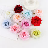 5Pcs Rose Cloth Artificial Flower Wedding Party Home Decoration DIY Accessories