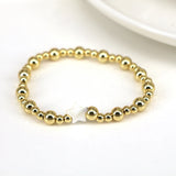 5Pcs High Plated Beads Bracelets Jewelry for Women Daily