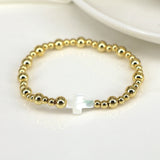5Pcs High Plated Beads Bracelets Jewelry for Women Daily