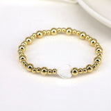 5Pcs High Plated Beads Bracelets Jewelry for Women Daily