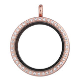 Hot Mix Round Glass Photo Memory Locket Pendant For Women