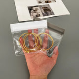 5Pcs Jewelry Storage Bag Transparent Organizer Anti-Oxidation