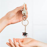 5Pcs Keychains Graduation Season Keyring Gift Bag Metal Decorative Keychains