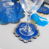 5Pcs Silicone Flower Resin Casting Molds Kit for Coasters DIY Crafts