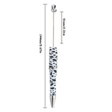 5Pcs DIY Beaded Ballpoint Pen Plastic Bead Making Stationery Wedding Gift
