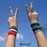 5Pcs/Lot Friendship Bracelet for Women Waterproof Beach Boho Surf Pulseras