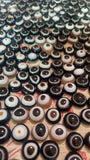 5Pcs/Lot Natural Agate Stone Sheep Board Beads Retro Style DIY Material