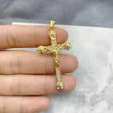 5Pcs Mysterious Gold-plated 18K Jesus Cross Pendant
