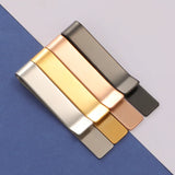 5Pcs/Lot Stainless Steel Tie Clip Money Clip Business Accessories