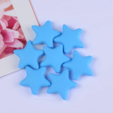 5Pcs/Lot Stars Silicone Beads Pacifier Chain Necklace DIY Accessories