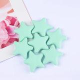 5Pcs/Lot Stars Silicone Beads Pacifier Chain Necklace DIY Accessories