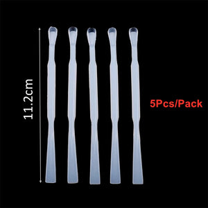 5Pcs/Lot Silicone Stirring Rod Resin Tools Spoon for DIY UV Epoxy Crafts