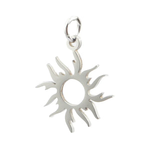 5Pcs Stainless Steel Sun Flower OM TaiChi Charms Pendant DIY Necklace Bracelet