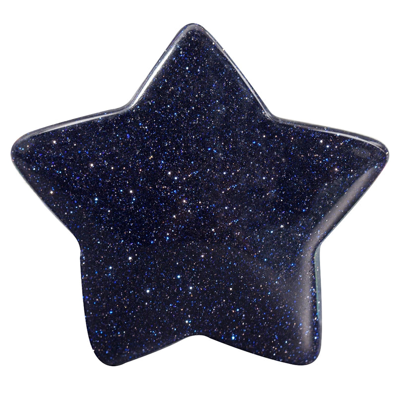 5Pcs/Lot Star Shape Healing Crystal Pocket Palm Stones