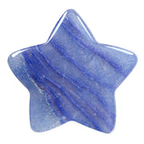 5Pcs/Lot Star Shape Healing Crystal Pocket Palm Stones