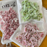 5Pcs Colorful Flower Nail Rhinestone 3D Acrylic Charms DIY Manicure Accessories