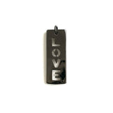 5Pcs Metal Love Charms for DIY Bracelet Pendant Key Chain Necklace
