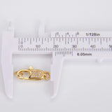 5Pcs Micro Zircon Lobster Buckle DIY Jewelry Accessories