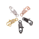 5Pcs Micro Zircon Lobster Buckle DIY Jewelry Accessories