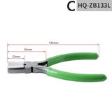 5Pcs Mini Jewelry Pliers Carbon Steel Curved Nose Pliers for DIY Jewelry Making
