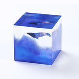 5Pcs Mini Whale Modeling Resin Mold Ocean Luminous Whale Fillers