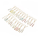 5Pcs Mixed Adjustable Slider Bracelet Charms For DIY Jewelry