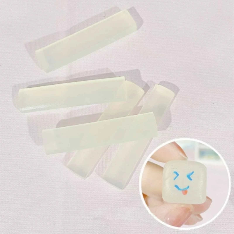 5Pcs Moldable Plastic Strips Modeling Clay Thermoplastic Strips