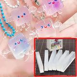 5Pcs Moldable Plastic Strips Modeling Clay Thermoplastic Strips