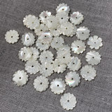 5Pcs Natural Shell Beads Flower-shaped Loose Shell For Jewelry Making