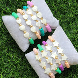 5Pcs Colorful Soft Ceramic Bracelets Friendship Bracelet