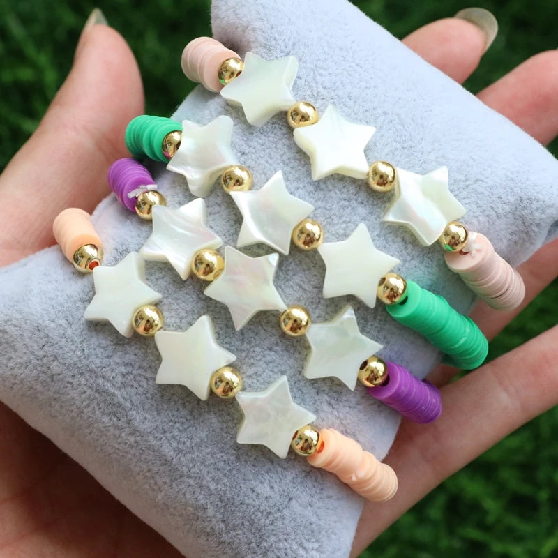 5Pcs Colorful Soft Ceramic Bracelets Friendship Bracelet