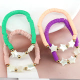 5Pcs Colorful Soft Ceramic Bracelets Friendship Bracelet