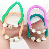 5Pcs Colorful Soft Ceramic Bracelets Friendship Bracelet