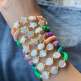 5Pcs Colorful Soft Ceramic Bracelets Friendship Bracelet