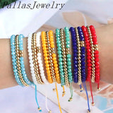 5Pcs Crystal Beads Bracelet for Women Jewelry Multilayer Rope Bracelets