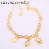 5Pcs Women's Crystal Zircon Charm Bracelets