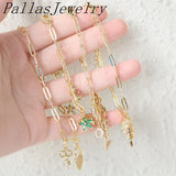 5Pcs Women's Crystal Zircon Charm Bracelets
