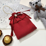 5Pcs Wire Cloth Drawstring Wedding Gift Bags for Jewelry or Candy