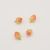 5Pcs Orange Resin Strawberry Charms Pendant DIY Jewelry Making