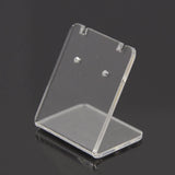 5Pcs Organic Glass Earring Displays Jewelry Organizer Stand