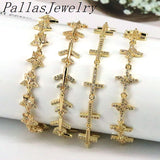 Crystal Star Butterfly Airplane Chain Bracelet for Girls Women