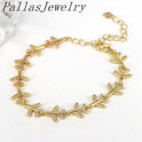 Crystal Star Butterfly Airplane Chain Bracelet for Girls Women